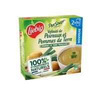 Velouté Poireaux Pommes de Terre, 12 Légumes; Pur Soup Légumes du Soleil; Mouliné de Légumes BIO, 2 x 30cl soit 60cl/Boite - Livraison Gratuite France (4 boites, Velouté poireaux pommes de terre)