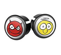 VELOX Embouts de Guidon Ange & Démon x2