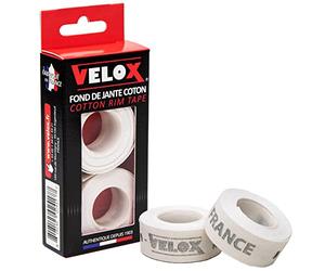 Velox Fond de Jante en Coton - Blanc, 22 mm x 2 m