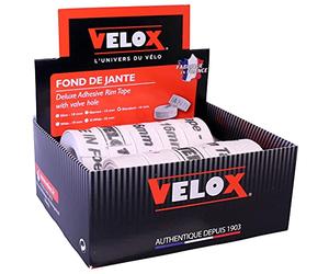 Velox Fonds de Jante Coton 16mm (Présentoir x10) - 16mm, Présentoir x10