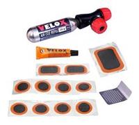 Velox Kit de réparation CO2 – régulateur de pression – 15 pièces Noir