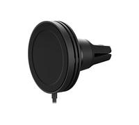 Velox Mini Qi2 - Support de chargement sans fil de voiture - 15 watt - sur le câble : USB-C - noir