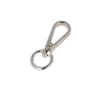 VELOX Mousqueton Anneau Rond Zamak Nickel 13,4 mm 5u.