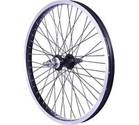 VELOX Roue ARRIÈRE BMX 20" x 1.75 Noir 48T - QUANDO Noir ø14mm - Bolt