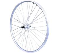 VELOX Roue Arrière Mach1 ER-10 Argent - 28" - Miche Magnum RL 5/6/7V - 28", RL 5/6/7V, 36, Roue arrière, Ecrous M10