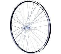 Roue avant de vélo VTC écrou axe plein jante Velox ER10. Magnum