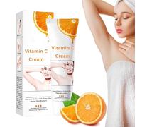 VELOZEN CrèMe Blanchissante à La Vitamine C, IngréDients Naturels, Hydratante Et Nourrissante, AméLiore La Peau Terne, éClaircit Le Teint, Convient à Toutes Les Parties du Corps