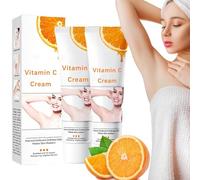 VELOZEN CrèMe Blanchissante à La Vitamine C, IngréDients Naturels, Hydratante Et Nourrissante, AméLiore La Peau Terne, éClaircit Le Teint, Convient à Toutes Les Parties du Corps