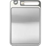 VELOZEN Tapis de décongélation pour viandes surgelées, Tapis de décongélation 4 en 1, Planche à découper avec Plateau, aiguiseur de Couteaux et râpe à ail, réversible