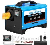 VELPAX Chauffage Diesel 8 KW 12V Tout-en-Un Portable Chauffage à Air Diesel,0,16-0,52 L/h Réchauffeur d'air Diesel 8-36 ℃ Réglable 15-20 m² Contrôle Intelligente LCD Réservoir 5 L pour Bateau Auto