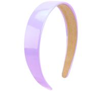 VELSCRUN Serre-tête en satin rose vif pour femmes et filles de 4,1 cm de large - Bandeau solide et simple pour les vacances - Accessoires de cheveux pour mères et sœurs 09