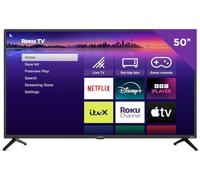 Veltech Smart TV 4K - UHD Roku TV avec Freeview, Netflix, Apple TV+, BBC iPlayer, HDR, Dolby Audio, Commande vocale, HDMI, USB - Smart TV pour salon ou home cinéma [Classe énergétique G]
