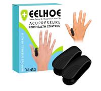 VELTO ENTERPRISES Clip d'acupression pour contrôle du sucre | Soutien naturel de la glycémie et soulagement de la migraine | Thérapie d'acupression non invasive pour le stress, la douleur et