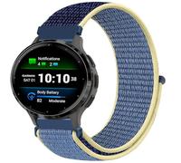 VELULYX bracelet élastique en nylon pour Garmin Venu 4 41mm/Venu 2S/3S/Vivomove 3S/Vivoactive 4S, 18MM bracelet élastique pour Fossil Gen 6/5E/3/4/Withings Steel HR 36mm/ScanWatch 2 38mm