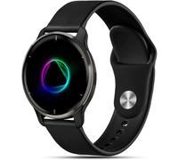 VELULYX Bracelet Silicone 20mm Compatible with Garmin Venu Sq/Sq 2 Music, Sport Band for Vivoactive 3/5, Venu 2 Plus, Vivomove HR, Forerunner 55 245 645