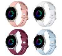 VELULYX Bracelet silicone compatible avec Garmin Venu 2 Plus, 20mm pour Garmin Venu Sq/Sq Music/Venu Sq 2/Sq 2 Music/Vivoactive 3/Vivoactive 5/Garmin Venu/Vivomove HR/Forerunner 55 245 645