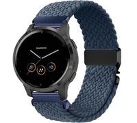 VELULYX Bracelet tressé nylon compatible avec Garmin Venu 4 41mm/Venu 2S/3S/Vivomove 3S/Vivoactive 4S, 18MM Bracelet élastique pour Fossil Gen 6/5E/3/4/Steel HR 36mm/ScanWatch 2 38mm