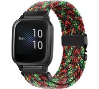 VELULYX Bracelet tressé nylon compatible Garmin Venu Sq/Music/Venu Sq 2/2 Music, Bracelet élastique 20MM pour Garmin Venu /2 Plus/Vivoactive 6/5/3/Vivomove HR/Forerunner 55 245 645