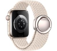 VELULYX Bracelet tressé Solo Loop Compatible avec le bracelet Apple Watch 38mm 40mm 41mm 42mm 44mm 45mm 46mm 49mm, Strap Stretchy Round buckle pour iWatch Series 10 9 8 7 6 5 4 3 Ultra 2 1 SE