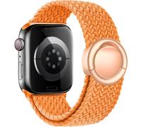 VELULYX Bracelet tressé Solo Loop Compatible avec le bracelet Apple Watch 38mm 40mm 41mm 42mm 44mm 45mm 46mm 49mm, Strap Stretchy Round buckle pour iWatch Series 10 9 8 7 6 5 4 3 Ultra 2 1 SE