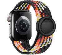VELULYX Bracelet tressé Solo Loop Compatible avec le bracelet Apple Watch 38mm 40mm 41mm 42mm 44mm 45mm 46mm 49mm, Strap Stretchy Round buckle pour iWatch Series 10 9 8 7 6 5 4 3 Ultra 2 1 SE