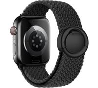 VELULYX Bracelet tressé Solo Loop Compatible avec le bracelet Apple Watch 38mm 40mm 41mm 42mm 44mm 45mm 46mm 49mm, Strap Stretchy Round buckle pour iWatch Series 10 9 8 7 6 5 4 3 Ultra 2 1 SE