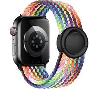 VELULYX Bracelet tressé Solo Loop Compatible avec le bracelet Apple Watch 38mm 40mm 41mm 42mm 44mm 45mm 46mm 49mm, Strap Stretchy Round buckle pour iWatch Series 11 10 9 8 7 6 5 4 3 Ultra 2 1 SE