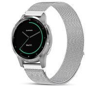VELULYX Métal Bracelet compatible Garmin Venu 2S/Venu 3S/Vivomove 3S/Vivoactive 4S, 18mm bracelet acier inoxydable pour Fossil Ladies Gen 6/5E/4/Gen 3