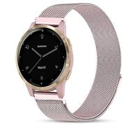 VELULYX Métal Bracelet compatible Garmin Venu 2S/Venu 3S/Vivomove 3S/Vivoactive 4S, 18mm bracelet acier inoxydable pour Fossil Ladies Gen 6/5E/4/Gen 3