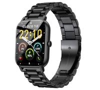 VELULYX métal Bracelet pour Gloryfit Smart Watch P66/P66D/P72/P95, 22mm Bracelet acier inoxydable pour Veryfit IDW19/IDW13/IDW16/IDW18, TUYOM LW36, H1/D1,T50S, Y6, YB54, G39, AGPTE LW11