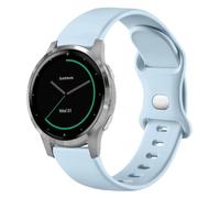 VELULYX silicone Bracelet compatible avec Garmin Venu 4 41mm/Venu 2S/3S/Vivomove 3S/Vivoactive 4S, 18mm bracelet pour Fossil Gen 6/5E/3/4/Withings Steel HR 36mm/ScanWatch 2 38mm