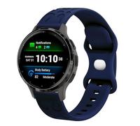 VELULYX silicone Bracelet compatible avec Garmin Venu 4 41mm/Venu 2S/3S/Vivomove 3S/Vivoactive 4S, 18mm bracelet pour Fossil Gen 6/5E/3/4/Withings Steel HR 36mm/ScanWatch 2 38mm