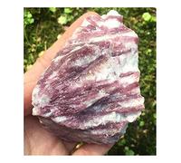 VELUNE Cristal Naturel Tourmaline Rose Brute Tourmaline Rouge Pastèque Pierres brutes SpécimenCristaux Collections de la Maison (Size : 130-160g)