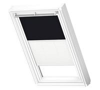 VELUX Original Store Duo Occultant et Tamisant, Cadre Blanc, MK08, Noir