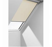 VELUX Original Store Occultant, Cadre Argenté, DKL MK06, Beige Clair