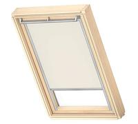VELUX Original Store Occultant (DKL), Cadre Argenté, C04, Beige Clair