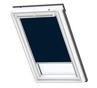 VELUX Original Store Occultant (DKL), Cadre Argenté, CK01, Bleu Foncé
