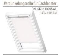 Velux Store occultant DKL SK06 1025SWL Blanc 114x118