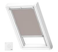 VELUX Store Occultant Solaire, Cadre Argenté, SK06, Taupe Clair