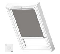 VELUX Store Occultant Solaire, Cadre Blanc, MK06, Gris