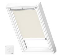VELUX Store Occultant Solaire, Cadre Blanc, UK08, Beige Clair