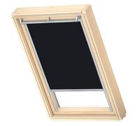 VELUX Store Original Occultant Noir, Cadre Argenté, DKL MK04