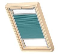 VELUX Store Plissé Occultant et Isolant (FHC), S06, S36, Bleu Pétrole