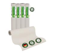 Veluxis® Papier peint intissé lisse UNI, rouleau XXL 15 m x 0,53 m, beige chaud - mat et légèrement texturé - très lavable et résistant aux chocs - Fabriqué en Allemagne