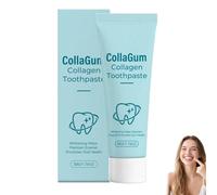 Velverdo Colla Gum Dentifrice De Renforcement Du Sourire Collagum, Velverdo Collabrush Collagen Toothpaste, Dents En Collagène,Blanchissement Dentaire Au Collagène,Dentifrice De Soin Pour Voyage (1PC)