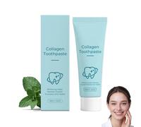 Velverdo Collagum Collagen Whitening toothpaste, Colla Gum Dentifrice au Collagène, Collagene Dentifrices, Collagène Dentifrice Blanchissante Dents, Réparation de L'émail et un Blanchiment (1)
