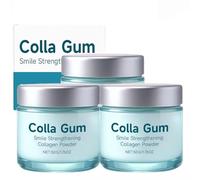 Velverdo Collagum Smile Strengthening Collagen Powder, Colla Gum Poudre De Renforcement Du Sourire Collagum, Dents En Collagène, Velverdo Poudre De Soin Pour Dentifrice, Protège Les Gencives (3)