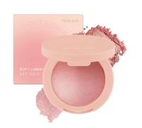 Velvet Beauty Blush - Ch low Powder for Women | Soft Pigment with Smooth Texture, Lightweight Makeup Cosmetic, Natural Face Enhancer for Daily Wear, Shape Contour Highlight for Girls