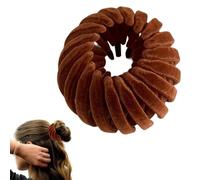 Velvet Bird Nest En Forme De Cheveux En Forme De Cheveux - Trois Rangées De Fournitures De Style De Dents Pour Fabriquer Des Queues De Cheval, Du Et De L'épingle À Cheveu