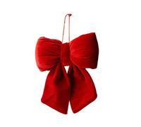 Velvet Bows for Christmas Tree - Grand Topper de décoration 3D, Accent Garland de Vacances élégant, Ornement Festif Doux | Parfait pour la fête de Mariage d'anniversaire d'automne d'hiver à la Maison